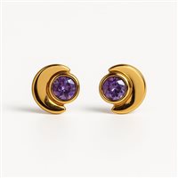 Pendientes Idee Preziose dal 1987 Mujer in Oro amarillo Zircone IP.OK18G/50 - IP.OK18G/50